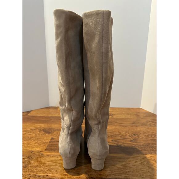 Steve Madden Women's Dagne Suede Kitten Heel Boot Taupe Size 6 NWOB - Picture 5 of 14